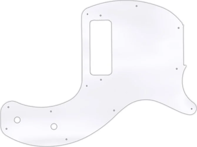 WD Custom Pickguard For Gibson 2019-Present Les Paul Junior Tribute DC #45 Clear Acrylic