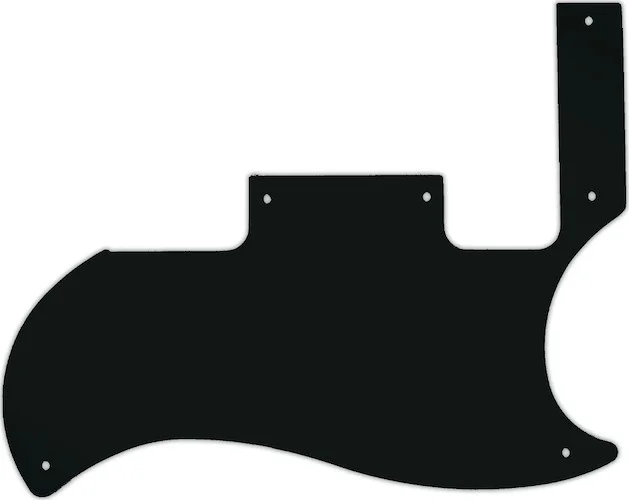WD Custom Pickguard For Gibson 50th Anniversary Pete Townshend SG Special #01A Black Acrylic
