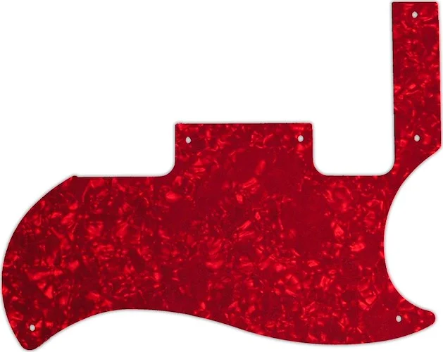 WD Custom Pickguard For Gibson 50th Anniversary Pete Townshend SG Special #28R Red Pearl/White/Black