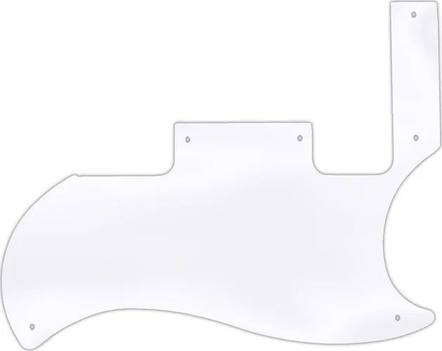 WD Custom Pickguard For Gibson 50th Anniversary Pete Townshend SG Special #45 Clear Acrylic