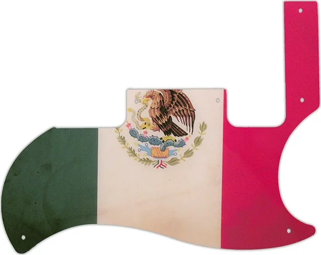 WD Custom Pickguard For Gibson 50th Anniversary Pete Townshend SG Special #G12 Mexican Flag Graphic
