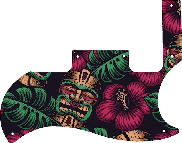 WD Custom Pickguard For Gibson 50th Anniversary Pete Townshend SG Special #GAL01 Aloha Tiki Graphic