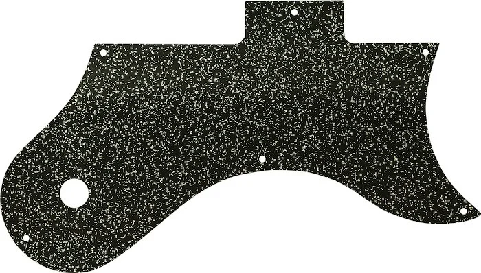 WD Custom Pickguard For Gibson L-6S #60BS Black Sparkle 