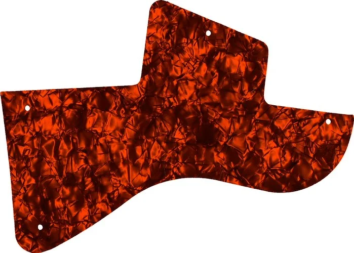 WD Custom Pickguard For Gibson Les Paul Junior Special Humbucker #28OP Orange Pearl/Black/White/Black