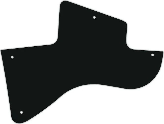 WD Custom Pickguard For Gibson Les Paul Special #01A Black Acrylic