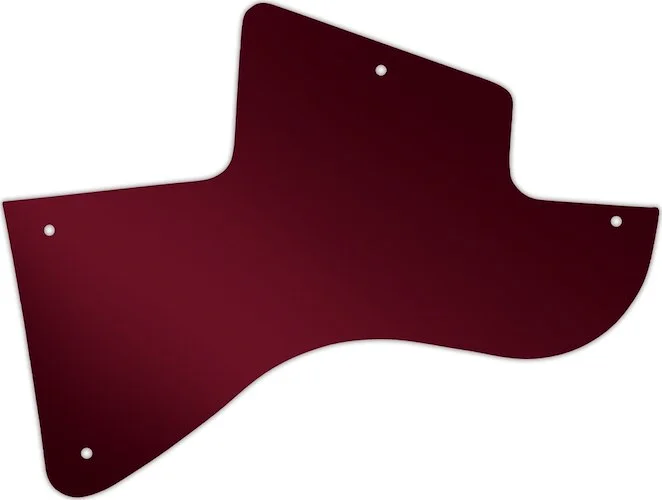 WD Custom Pickguard For Gibson Les Paul Special #10R Red Mirror