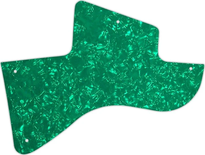 WD Custom Pickguard For Gibson Les Paul Special #28GR Green Pearl/White/Black/White