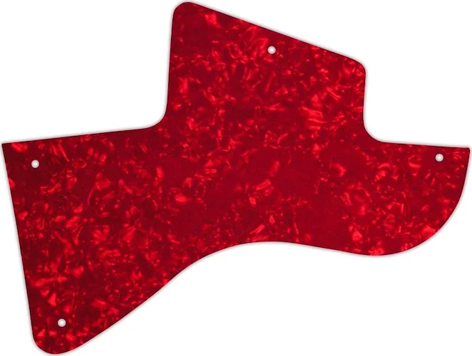 WD Custom Pickguard For Gibson Les Paul Special #28R Red Pearl/White/Black/White