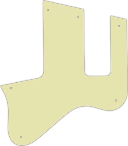 WD Custom Pickguard For Gibson Les Paul Special Double Cutaway VOS #34T Mint Green Thin