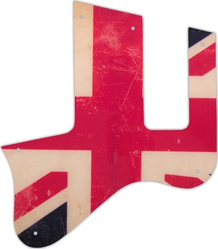 WD Custom Pickguard For Gibson Les Paul Special Double Cutaway VOS #G04 British Flag Relic Graphic