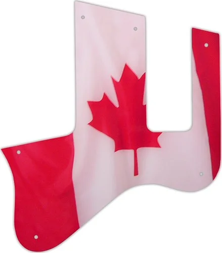 WD Custom Pickguard For Gibson Les Paul Special Double Cutaway VOS #G11 Canadian Flag Graphic