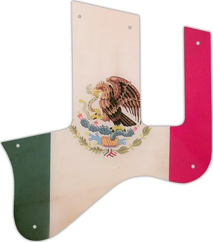 WD Custom Pickguard For Gibson Les Paul Special Double Cutaway VOS #G12 Mexican Flag Graphic