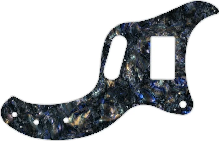 WD Custom Pickguard For Gibson Marauder #35 Black Abalone