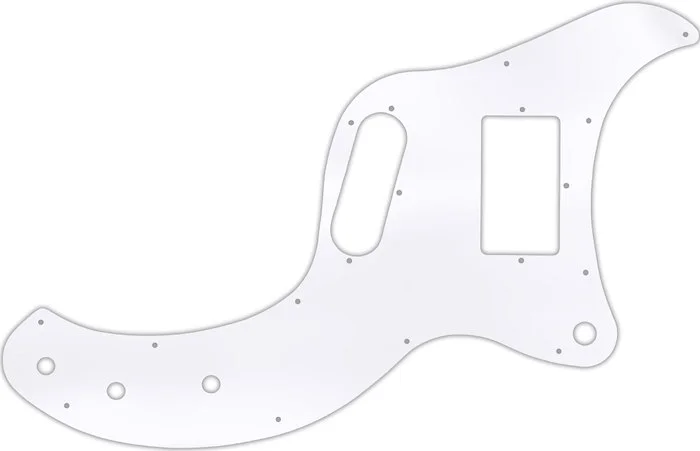 WD Custom Pickguard For Gibson Marauder #45 Clear Acrylic