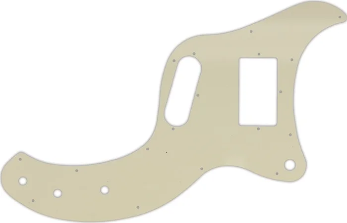 WD Custom Pickguard For Gibson Marauder #55S Parchment Solid