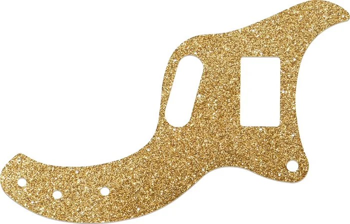 WD Custom Pickguard For Gibson Marauder #60RGS Rose Gold Sparkle 