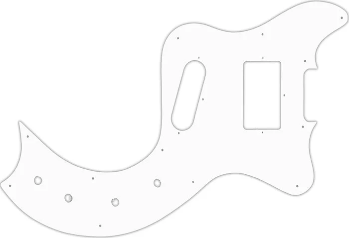 WD Custom Pickguard For Gibson Marauder Deluxe #04 White/Black/White
