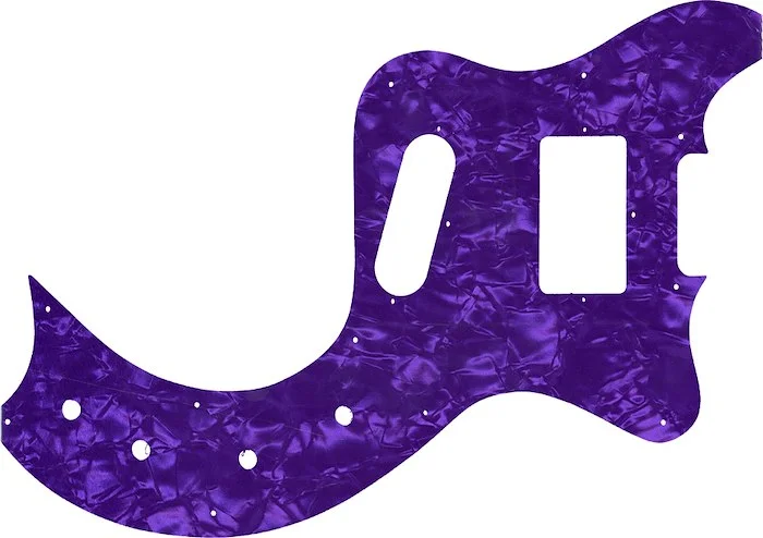 WD Custom Pickguard For Gibson Marauder Deluxe #28PRL Light Purple Pearl