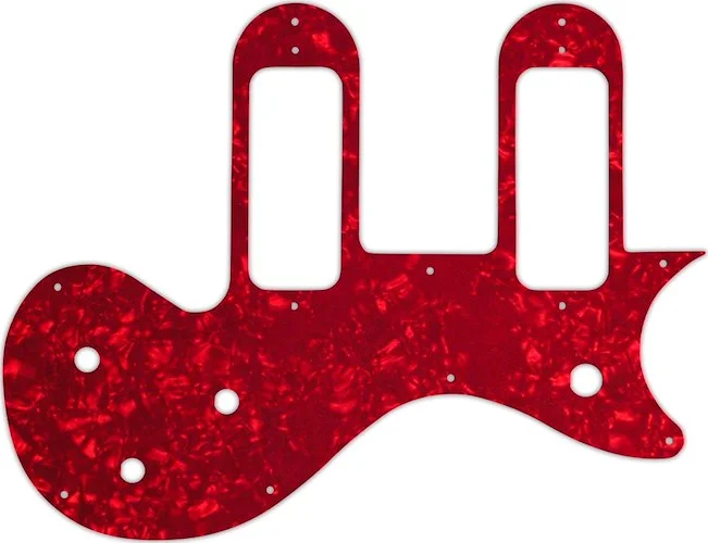 WD Custom Pickguard For Gibson Melody Maker Special With P-90 Pickups #28R Red Pearl/White/Black/Whi