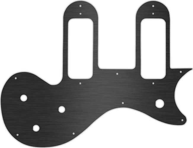 WD Custom Pickguard For Gibson Melody Maker Special With P-90 Pickups #44 Bakelite