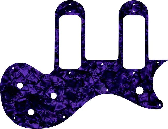 WD Custom Pickguard For Gibson Melody Maker Special With P-90 Pickups #28PR Purple Pearl