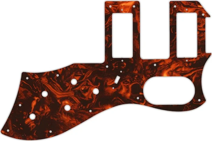WD Custom Pickguard For Guild 2016 S-200 T-Bird Reissue #05F Faux Tortiose