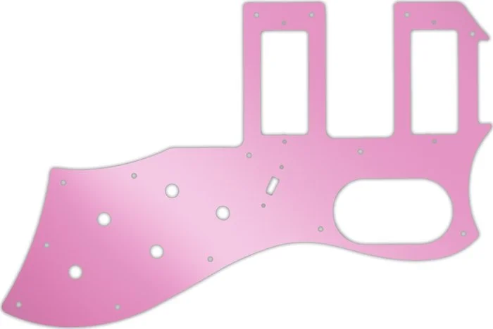 WD Custom Pickguard For Guild 2016 S-200 T-Bird Reissue #10P Pink Mirror