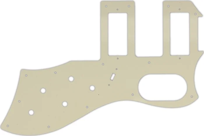 WD Custom Pickguard For Guild 2016 S-200 T-Bird Reissue #55S Parchment Solid