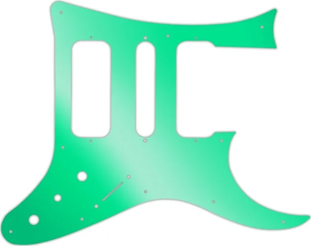 WD Custom Pickguard For Ibanez 8 String TAM10 #10GR Green Mirror