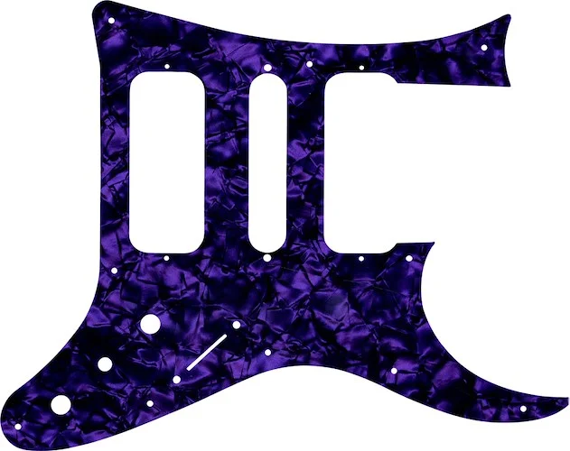 WD Custom Pickguard For Ibanez 8 String TAM10 #28PR Purple Pearl