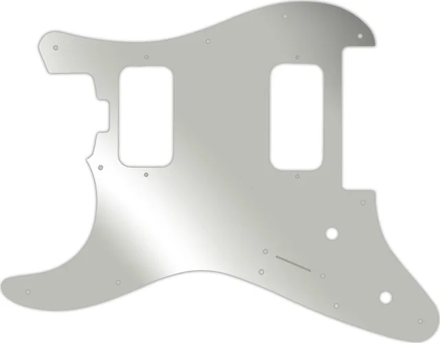 WD Custom Pickguard For Left Hand Charvel 2010-Present Made In Mexico Pro-Mod So-Cal Style 1 HH FR #10 Mirror