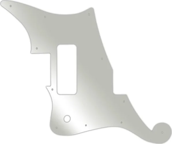 WD Custom Pickguard For Left Hand D'Angelico Deluxe Bedford #10 Mirror