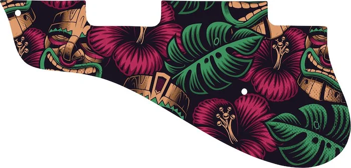 WD Custom Pickguard For Left Hand Epiphone 1961-1970 Casino #GAL01 Aloha Tiki Graphic