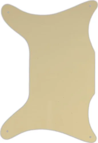 WD Custom Pickguard For Left Hand Epiphone 1962-1969 Coronet #06T Cream Thin