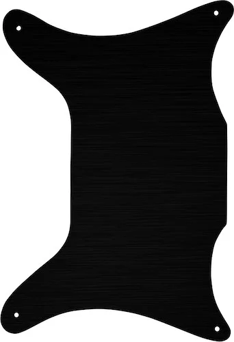 WD Custom Pickguard For Left Hand Epiphone 1962-1969 Coronet #27 Simulated Black Anodized