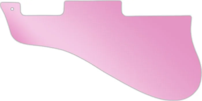 WD Custom Pickguard For Left Hand Epiphone 1962-1970 Sorrento #10P Pink Mirror