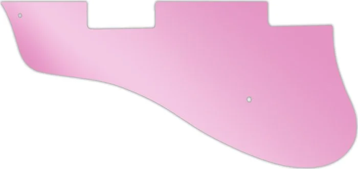 WD Custom Pickguard For Left Hand Epiphone 2011-2012 Limited Editon 50th Anniversary Casino #10P Pink Mirror