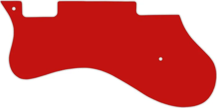 WD Custom Pickguard For Left Hand Epiphone Riviera #07 Red/White/Red