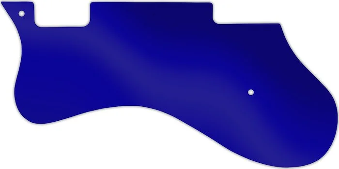 WD Custom Pickguard For Left Hand Epiphone Riviera #10DBU Dark Blue Mirror