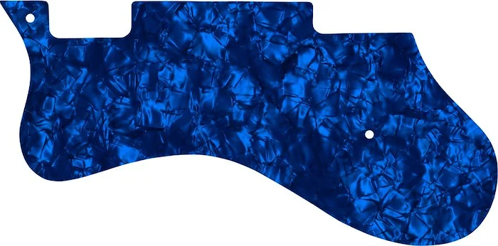 WD Custom Pickguard For Left Hand Epiphone Riviera #28DBP Dark Blue Pearl/Black/White/Black