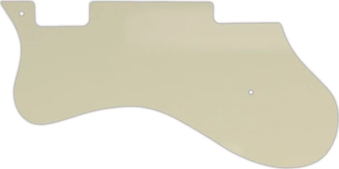 WD Custom Pickguard For Left Hand Epiphone Riviera #55 Parchment 3 Ply