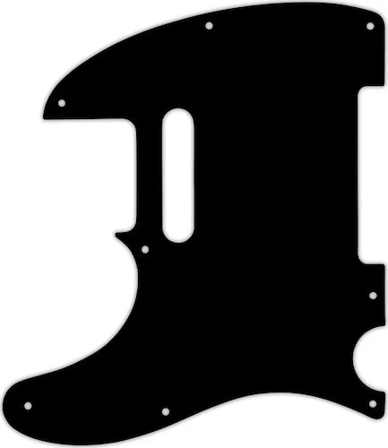 WD Custom Pickguard For Left Hand Fender 1954-Present USA or 2002-Present Made In Mexico Telecaster #01 Black
