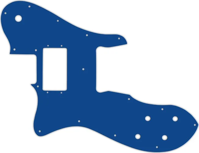 WD Custom Pickguard For Left Hand Fender 1972-1981 Vintage Telecaster Custom #08 Blue/White/Blue