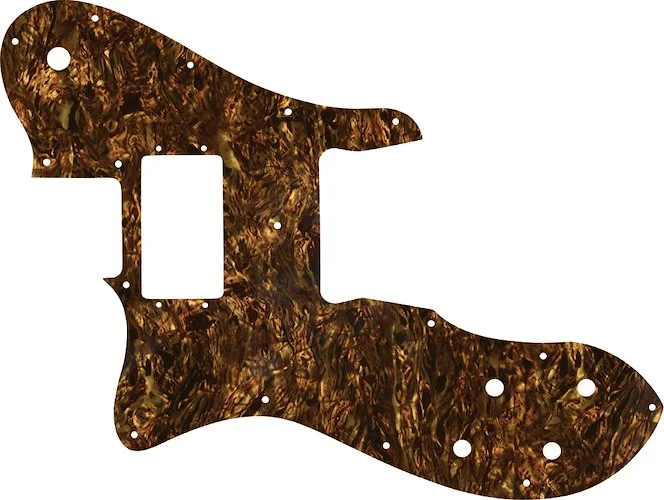 WD Custom Pickguard For Left Hand Fender 1972-1981 Vintage Telecaster Custom #28TBP Tortoise Brown Pearl