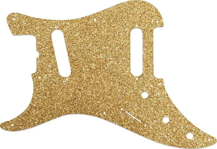 WD Custom Pickguard For Left Hand Fender 1981-1983 Original Bullet #60RGS Rose Gold Sparkle 