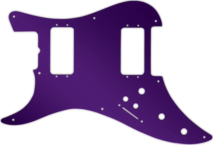 WD Custom Pickguard For Left Hand Fender 1982 H-2 Bullet #10PR Purple Mirror
