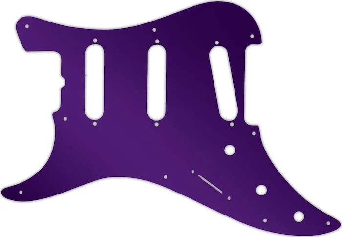 WD Custom Pickguard For Left Hand Fender 1983 Bullet S-3 #10PR Purple Mirror