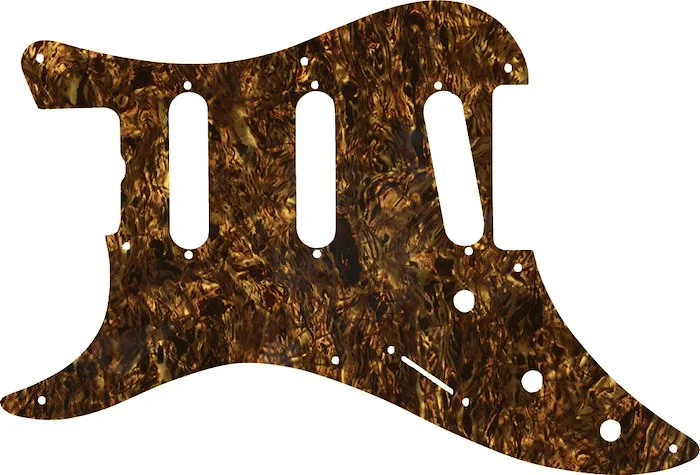 WD Custom Pickguard For Left Hand Fender 1983 Bullet Deluxe S-3 #28TBP Tortoise Brown Pearl