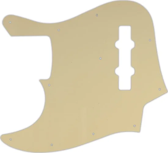 WD Custom Pickguard For Left Hand Fender 1998-2009 Made In Japan Geddy Lee Limited Edition Jazz Bass #06T Crea