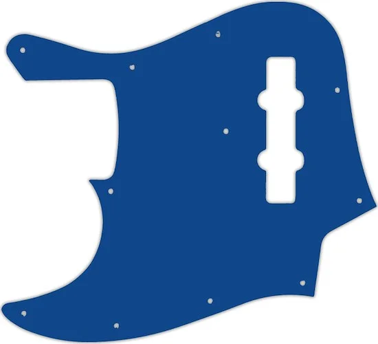 WD Custom Pickguard For Left Hand Fender 1998-2009 Made In Japan Geddy Lee Limited Edition Jazz Bass #08 Blue/